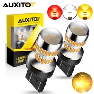 AUXITO 2Pcs CANBUS 1156 BA15S 7443 LED Brake Light T20 W21/5W  7440 3157 3157 1157 Bulb Car Tail Bra