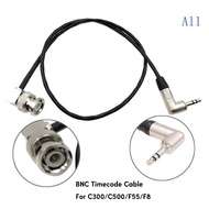 All Enhances Your Camera Timecodes Capability with 3 5mm TRS to BNC Timecodes Cable for C300 500F55 