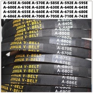 Washing machine belt Type A, V-drive belt A-545E, A-560E, A-570E, A-585E, A-592E, A-595E, A-600E, A-