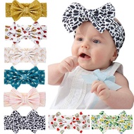 TWDVS Korean Printed Children's Bow Headband Children's Jewelry Wholesale Children's Party Hair Accessories Christmas Day Gifts
