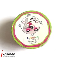 Aussino Tableware Porcelain Coaster Set (4pcs)