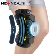 NEENCA Hinged Knee Brace: Upgraded Support for Knee PainRemovable Dual Metal Hinges &amp; Built-in 4PCS Side Spring Stabilizers - Adjustable for Men and Women Surgery Recovery or Injury Prevention