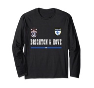 Brighton Hove Sports/Soccer Jersey Tee Flag Football Long Sleeve T-Shirt