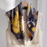 New store opening70% Wool 30% Pure Silk Scarf For Women Shawl Scarf Pashmina Womens Hijab Scarf Bufa