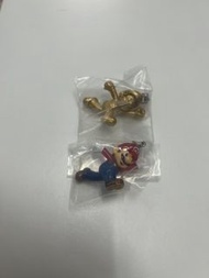 Mario & Gold Mario Keychain Set