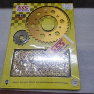 SSS SPROCKET SET 415 Y15ZR 14-39T