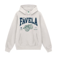 MSID Russ Favela Hoodie Sweater FleeceBroken White - Men's Outdoor Jacket, Thick Material, Cool & Ca