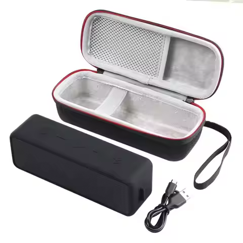 Outdoor Shockproof Bluetooth Speaker Storage Bag EVA Anti Scratch Carrying Case Hard Travel Package 