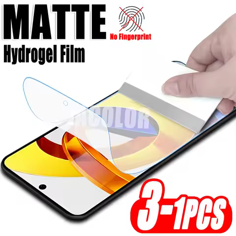 1-3PCS Matte Hydrogel Film For Xiaomi Poco M5 s M4 M3 Pro 5G M5s Phone Water Gel Screen Protector M 