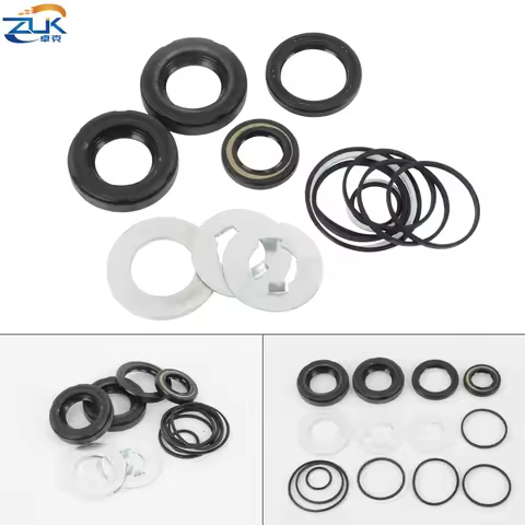 ZUK Power Steering Gear Box Repair Kit O-Ring Oil Seal Gasket Set For HONDA For ACCORD 2003-2007 CM4