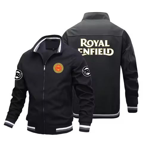 2024 New Retro style Royal Enfield Motorcycle Jacket Racing Jacket Windbreaker Outdoor Sports Bicycl