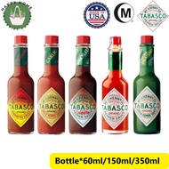 Tabasco Hot Sauce Hot Habanero Sauce/Mild Flavor Garlic Pepper/Pepper Sauce/GreenJalapeno/Chipotle (