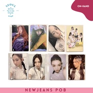 NEWJEANS POB - HYEIN MINJI HAERIN DANIELLE OFFICIAL PHOTOCARD