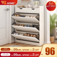 ✠✔Shoe Cabinet Shoe Rack Large Capacity Multi-layer Shoe Rack Home Space Saving Shoe Shelf Storage almari kasut rak kasu