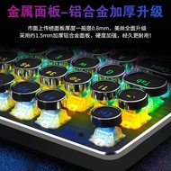 mechanical keyboard keyboard wireless Steampunk Luminous Mechanical Keyboard Mouse 108-Key Green Axi