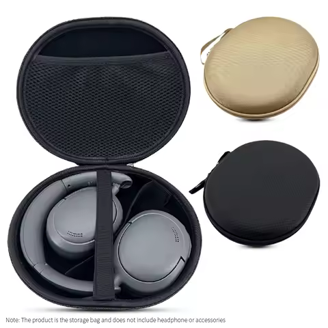Hard EVA Storage Bag for Bose QC45 QC35 QC25 Headphone for Anker Q10 Q20 Q30 Q45 Headset Travel Carr