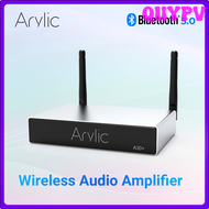 QUYPV Arylic A30 + WiFi และบลูทูธ5.0เครื่องขยายเสียงพลังเสียง30Wx สเตอริโอ2 Hi-Fi ขนาดเล็กเครื่องขยายเสียงไร้สายบ้านดิจิตอล Multiroom APITV
