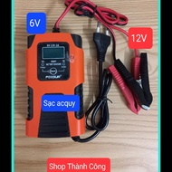 Máy sạc bình acquy tự động 6V đến 12V từ 4Ah-40Ah