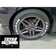 Sticker Tire 3d / TireBomb / Tayar Bomb(Falken)