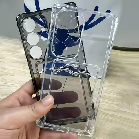 Transparent drop proof case for Samsung Galaxy S21 S22 S23 S24 S25 NOTE 20 Plus FE Ultra A06 A12 A16