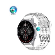 DIZO Watch R2 Smart Watch strap TPU transparent strap DIZO Watch R2 strap realme DIZO Watch R2 strap Sports wristband