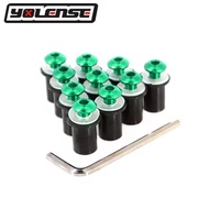 Motorcycle Windshield Bolts Screw Nut Fastener Kit M5 5mm For KAWASAKI Z650 Z750 Z800 Z900 Z1000 Z10
