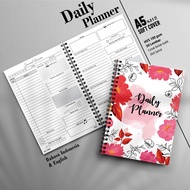 DAILY PLANNER A5 | Daily Self Journal Activity Notes Aesthetic Notebook Journal