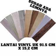 [COD] Karpet Lantai Vinyl Tebal 1.5 s/d 2 mm/Vinyl Stiker Lantai Kayu