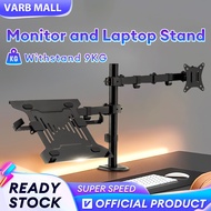 Monitor Stand 13-27 Inch Monitor & Laptop Stand Table Clamping/Mounting 2 in 1 Monitor & Laptop Arm