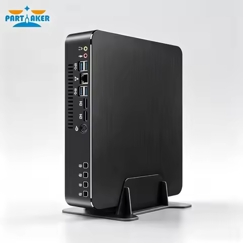 Partaker Mini PC Intel i5-10400F 8-Core NVIDIA T1000 8G 32GB RAM 512GB SSD 4K Video Editing 3D Model