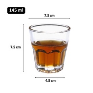 Gelas Sanger 145ml 230ml Gelas Kopi Gelas Kaca Gelas Mini Gelas Espresso 145 230 ml