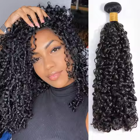 Real Brazilian Spiral Curly 10A Human Hair Bundles Deep Curly Remy Hair Weave Bundles Extensiones 3B