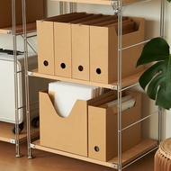 Paper File Storage Box A4 Storage Box File Box Vertical Book Magazine