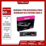 Kioxia SSD 1TB Exceria Pro Wdram M.2 Nvme Gen 4 (Read:7300Mb S)