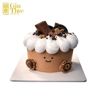 [Gin Thye] Blossom Smile Cake 4 inch - 4 design | Fresh Baked