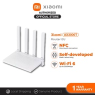 Xiaomi Router AX3000T Full-speed Wi-Fi 6 coverage 3000Mbps '2+1' 5G band antennae NFC
