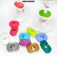 ONLYGOODS Silicone Bar Cup Labels Tag Signs Charm