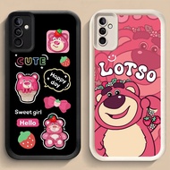 LF-16 cute LOSTO Bear Shockproof Casing for Samsung A05S A24 A34 A25 A16 A14 A04s A15 A35