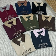 NEW COLLECTION SWEATHER HALF ZIPPER COTTON BLEND EMBROIDERY