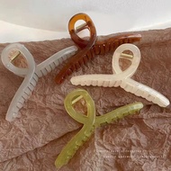 【Small / Big】11cm or 13cm Shark Hair Clip Accessories 抓夹发量多鲨鱼夹气质发夹女后脑勺夹子头饰