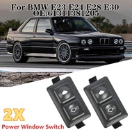 【EELHOE】สวิตช์ควบคุมกระจกไฟฟ้าสำหรับ BMW E30พิน5ชิ้นอะไหล่ทดแทน2ชิ้น61311381205 [ขายดีอะไหล่ใหม่]