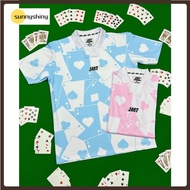 Jmt Jersey Original Murah Pink Blue Poker Card Premium 2023 Retro Collar Jtt Jersey Custom Jersey Baju Lelaki Men Malaysia Full Sublimation Murah Polo Shirt Plus Size Men Women