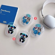 NEW TPU Generation Case for AirPods Max Hip-hop Color Glasses Dog All-Inclusive Protection Wireless Headphones Casing for AirPods Cover