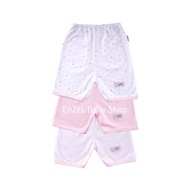 FLUFFY Baby Pants 3/4 Bis Pink Series size 1 2 3 Years / Pink Series / Fluffy / SNI / C3XB