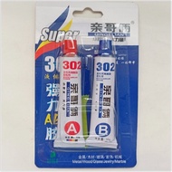 Universal Glue AB Strong 302 Acrylic Structure Transparent Epoxy Resin