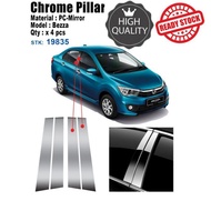 Perodua Bezza Chrome Pillar (4 pcs)