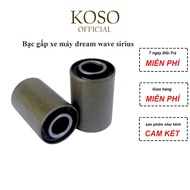 Bạc gấp xe máy dream wave sirius  KOSO  ắc gắp càng sau