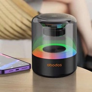 ABODOS AS-BS19 Mini Wireless Bluetooth V5.0 Portable Speaker / Rechargeable / Super Bass / RGB LED Light / FM Radio