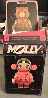 拆盒 未拆袋 泰迪熊Molly
