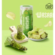 [HALAL] FamilyBite Tapioca Chips - Wasabi Flavour